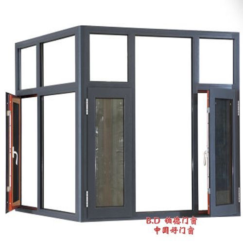 云南貴州廣西鉑德門窗 優質斷橋鋁合金平開窗與空調設備的完美結合